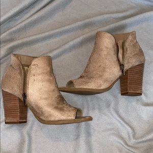 Suede Heels